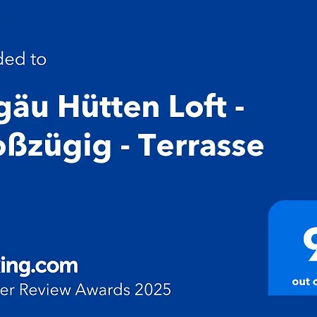Apartment Allgäu Hütten Loft - Großzügig - Terrasse Buchenberg (Bavaria)