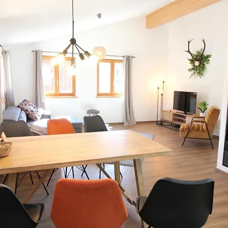 Apartment Allgaeu Huetten Loft - Grosszuegig - Terrasse *