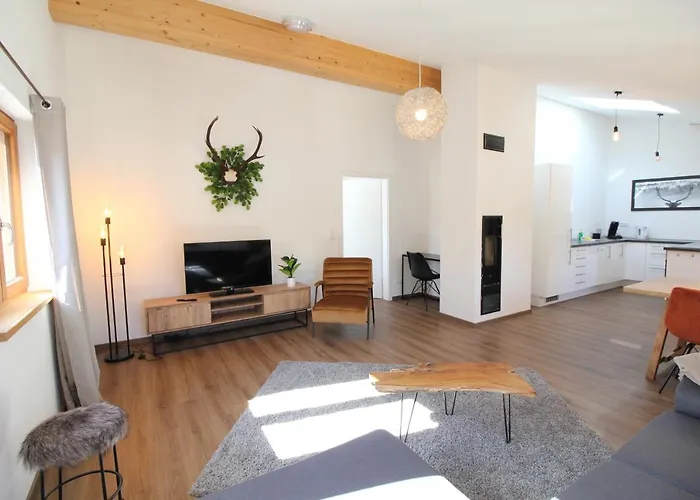 Allgaeu Huetten Loft - Grosszuegig - Terrasse *
